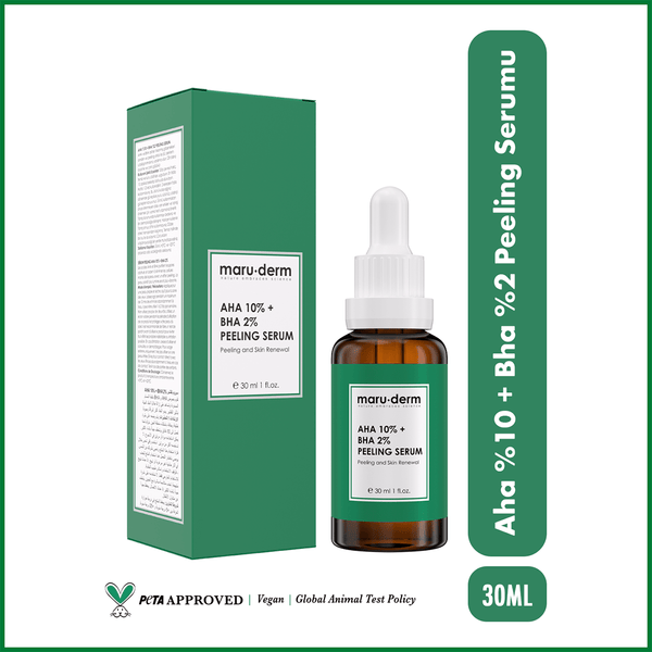 Maruderm Aha %10 + Bha %2 Peeling Maske Cilt Bakım Serumu 30 ml