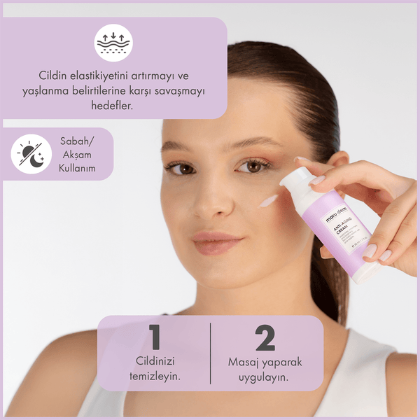 Maruderm Anti-Age Kırışıklık Karşıtı Cilt Bakım Kremi 50 ML