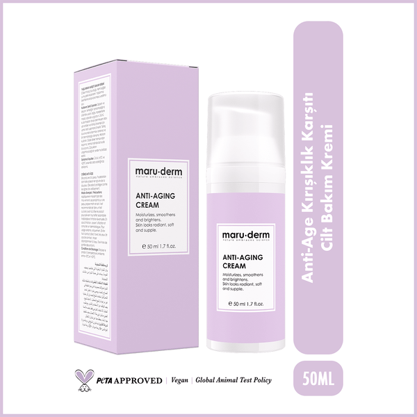 Maruderm Anti-Age Kırışıklık Karşıtı Cilt Bakım Kremi 50 ML