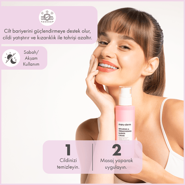 Maruderm Bariyer Onarıcı & Güçlendirici Ceramide Cilt Bakım Kremi 200 ML