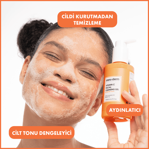 Maruderm C Vitamini Yüz Yıkama Jeli 200 ml