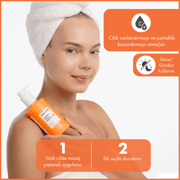 Maruderm C Vitamini Yüz Yıkama Jeli 200 ml