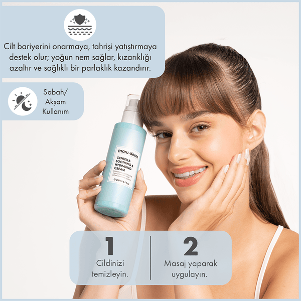 Maruderm Cica Centella Cilt Bakım Kremi 200 ML