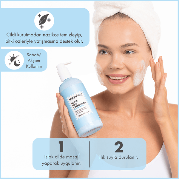 Maruderm Hassas Ve Atopik Ciltler Için Yüz Yıkama Jeli 400 ml
