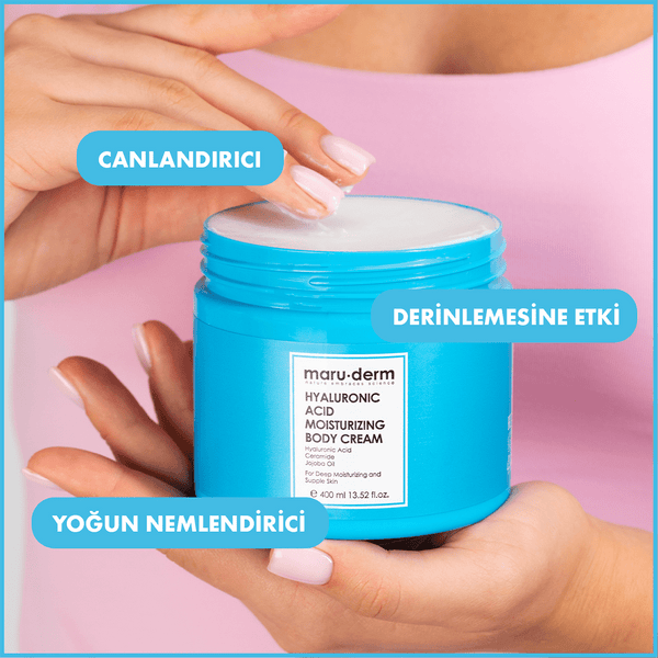 Maruderm Hyaluronic Acid Moisturizing Body Cream 400 ml
