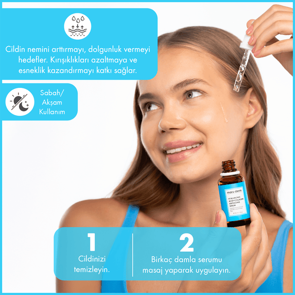 Maruderm Kolajen Ve Hyalüronik Asit Anti-Age Cilt Bakım Serumu 30 ml