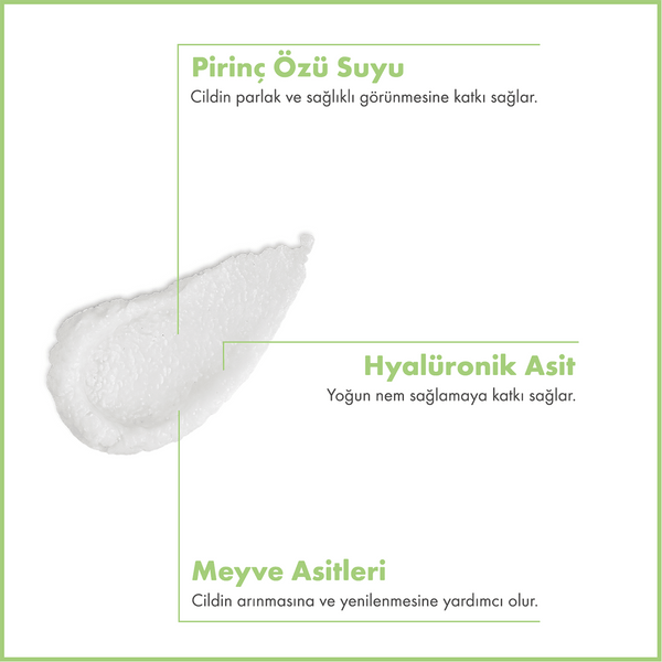 Maruderm Pirinç Suyu Vücut Peelingi | AHA + Hyaluronik Asit 250 ml