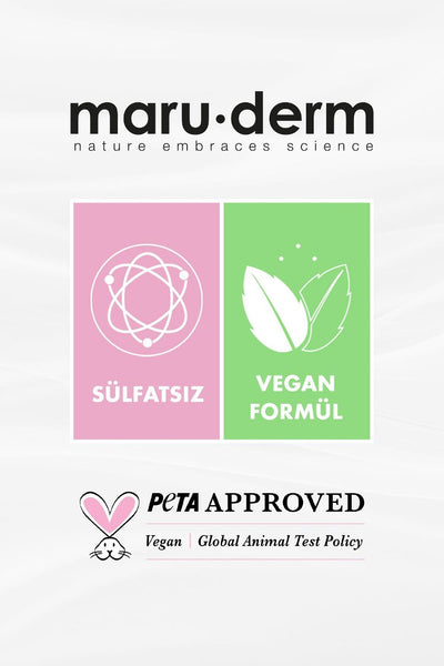 MaruDerm Saç Bakım Yağı 100 ML | Biberiye Yağı, Argan Yağı, Avokado & Kekik Yağı | Tüm Saç Tipleri | Vegan