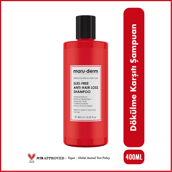 Maruderm Saç Dökülme Karşıtı Sülfatsız Şampuan 400 ML | Flavus