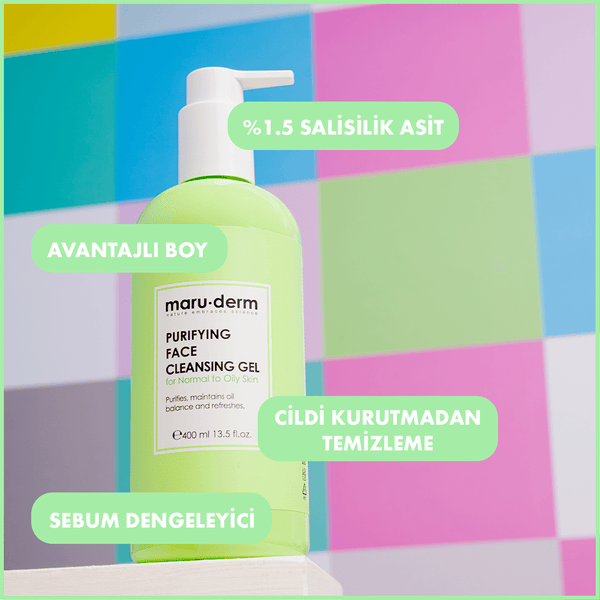 Maruderm Salisilik Asit BHA Yüz Yıkama Jeli 400 ML