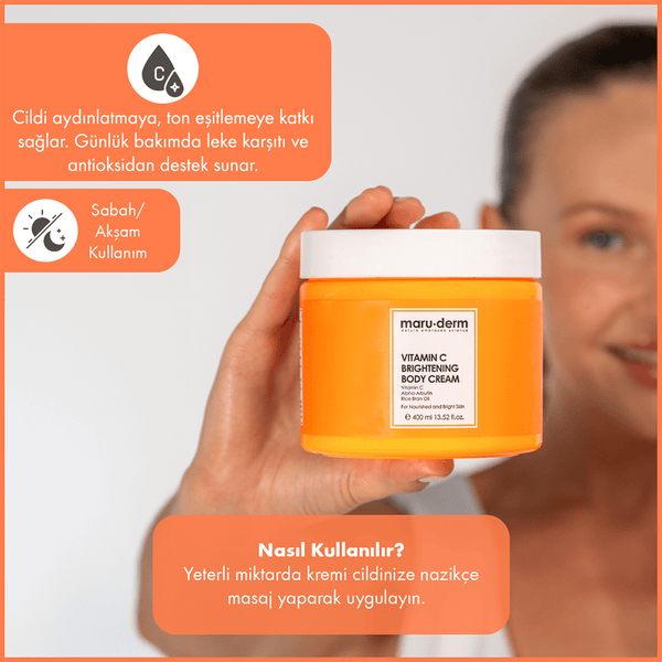Maruderm Vitamin C Brightening Body Cream 400 ml