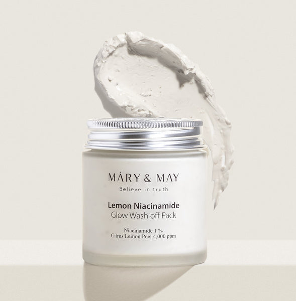 Mary & May Lemon Niacinamide Glow Wash Off Pack - Parlaklık Sağlayan Cilt Bakım Maskesi 125ml