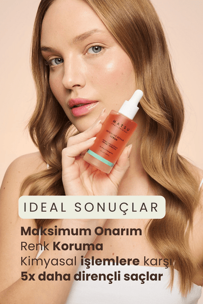 Matsu Boyalı ve Hasar Görmüş Saçlar için Yoğun Onarıcı Intensive Repair Saç Bakım Serumu 50 ml