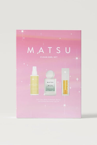 Matsu Clean Girl Doğal Işıltı Sağlayıcı ve Tazeleyici Bakım Seti