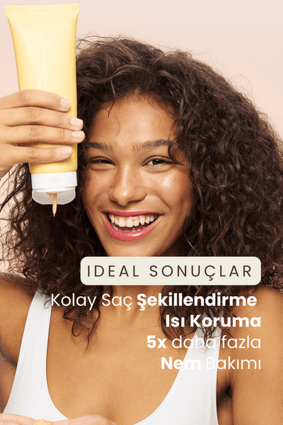 Matsu Dalgalı ve Kıvırcık Saçlar için Kolay Şekillendirme Sağlayan Shape 9 Durulanmayan Bakım Kremi 250 ml