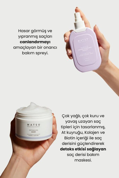 Matsu Hair Growth Hızlı Saç Uzatma Seti