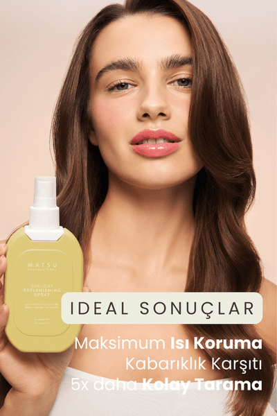 Matsu Isı ve Güneş Koruması Sağlayan Sun-Day Isı Bakım Spreyi 200 ml
