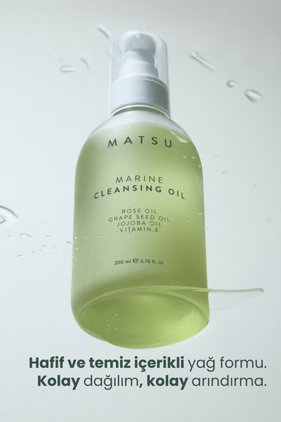 Matsu Marine Algae Besleyici ve Arındırıcı Yüz Temizleme Yağı 200 ml