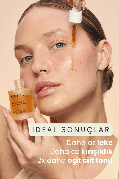 Matsu Marine Algae Cilt Tonu Eşitleyici ve Aydınlatıcı Vitamin C Serum 30 ml