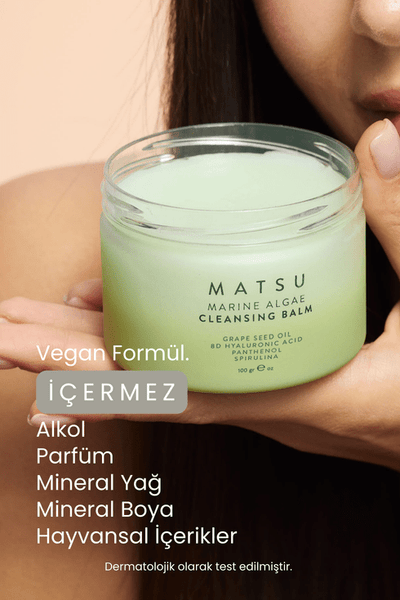 Matsu Marine Algae Yatıştırıcı Yüz Temizleme Balmı 100 ml