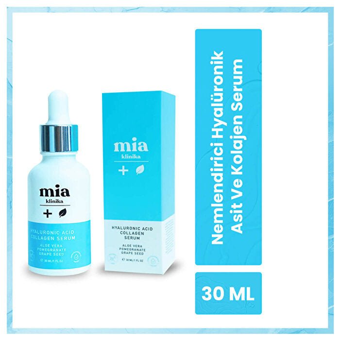 MIA KLINIKA Mia Klinika Hyalüronik Asit Yaşlanma Karşıtı ve Nemlendirici Serum 30 ml