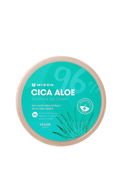 Mizon Cica Aloe 96% Soothing Gel Cream 300g Doğal Vegan Centella & Aloe Jeli