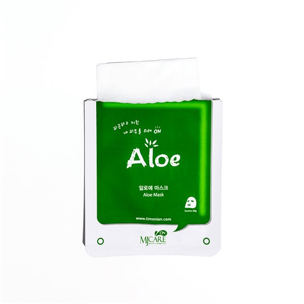 Mjcare Aloe Mask  - Aloe Vera Özlü Yüz Maskesi 5'li