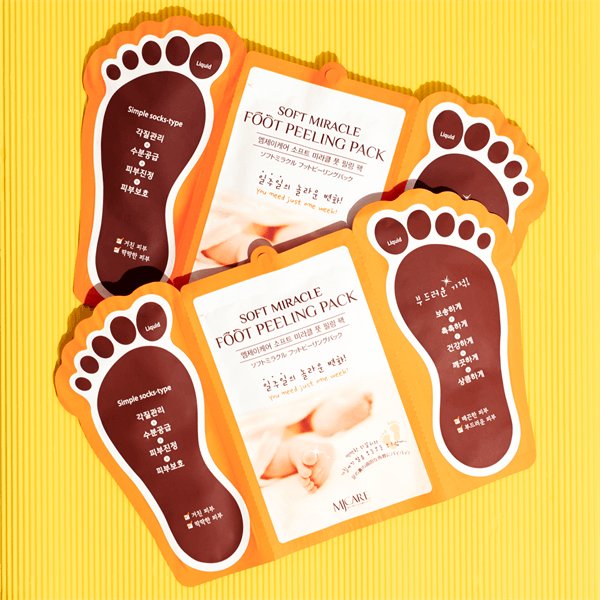 Mjcare Miracle Foot Peeling Pack - Mjcare Çorap Tipi Ayak Peeling Maskesi