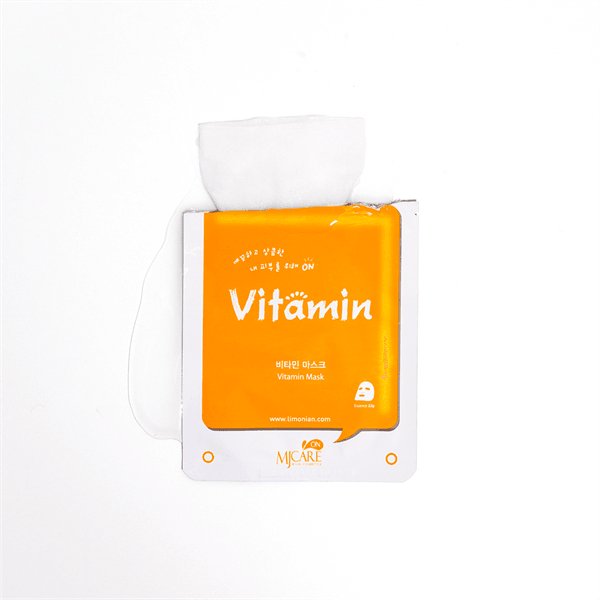 Mjcare Vitamin Mask -Vitaminli Yüz Maskesi 5'li