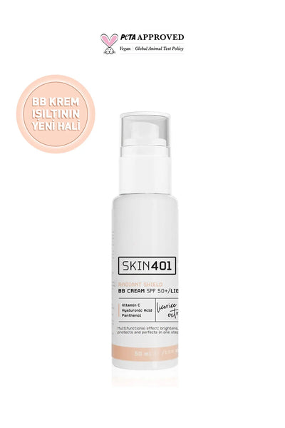 Multi-Fonksiyonel Aydınlatıcı BB Krem SPF 50+ / Açık Cilt Tonu 50ml (Light Tone)