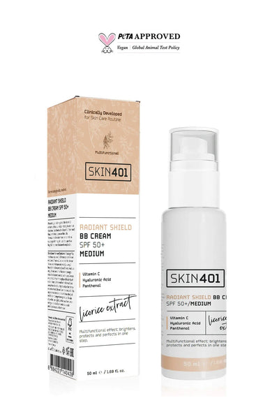 Multi-Fonksiyonel Aydınlatıcı BB Krem SPF 50+ / Orta Cilt Tonu 50ml (Medium Tone)