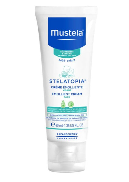 Mustela Stelatopia Emollient Face Cream Yüz kremi 40 ml