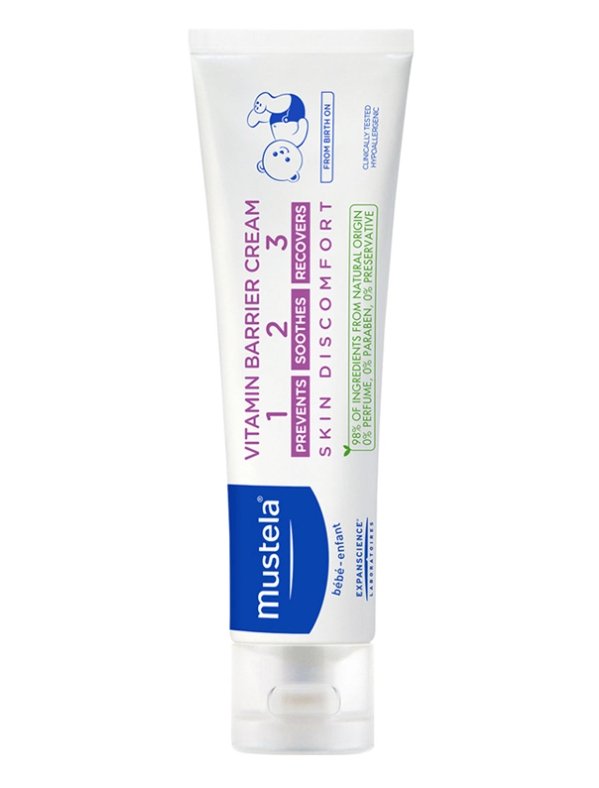 Mustela Vitamin Barrier Cream 1.2.3 Pişik Kremi | Flavus