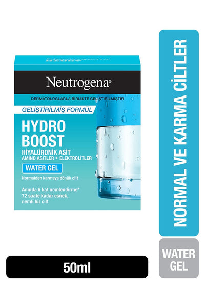 Neutrogena Hydro Boost water Jel Yüz Nemlendirici Normal ve Karma Ciltler