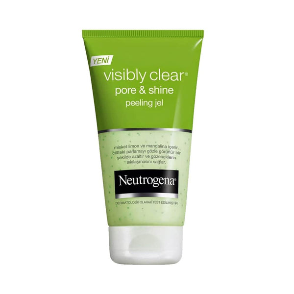 Neutrogena Visibly Clear Pore&Shine Peeling Jel Yeşil 150ml