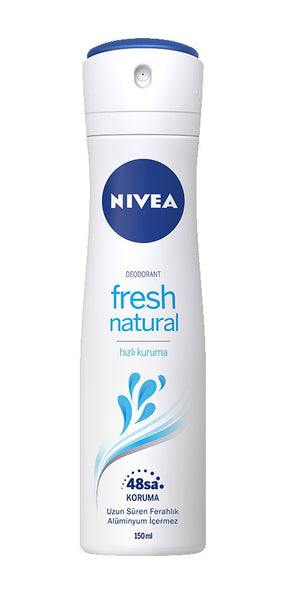 Nivea Fresh Natural Kadın Sprey Deodorant 150 Ml