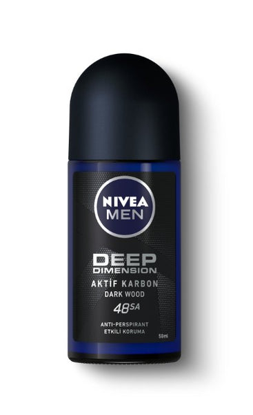 Nivea Men Deep Dimension Erkek Roll On Deodorant 50 Ml