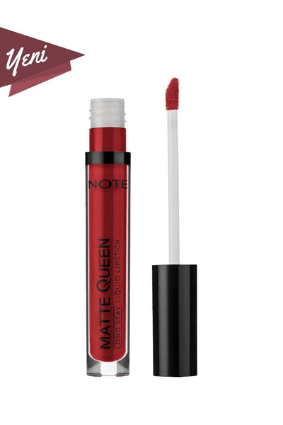 Note Matte Queen Lipstick 15 Magestic Red Kalıcı Likit Ruj - Kırmızı