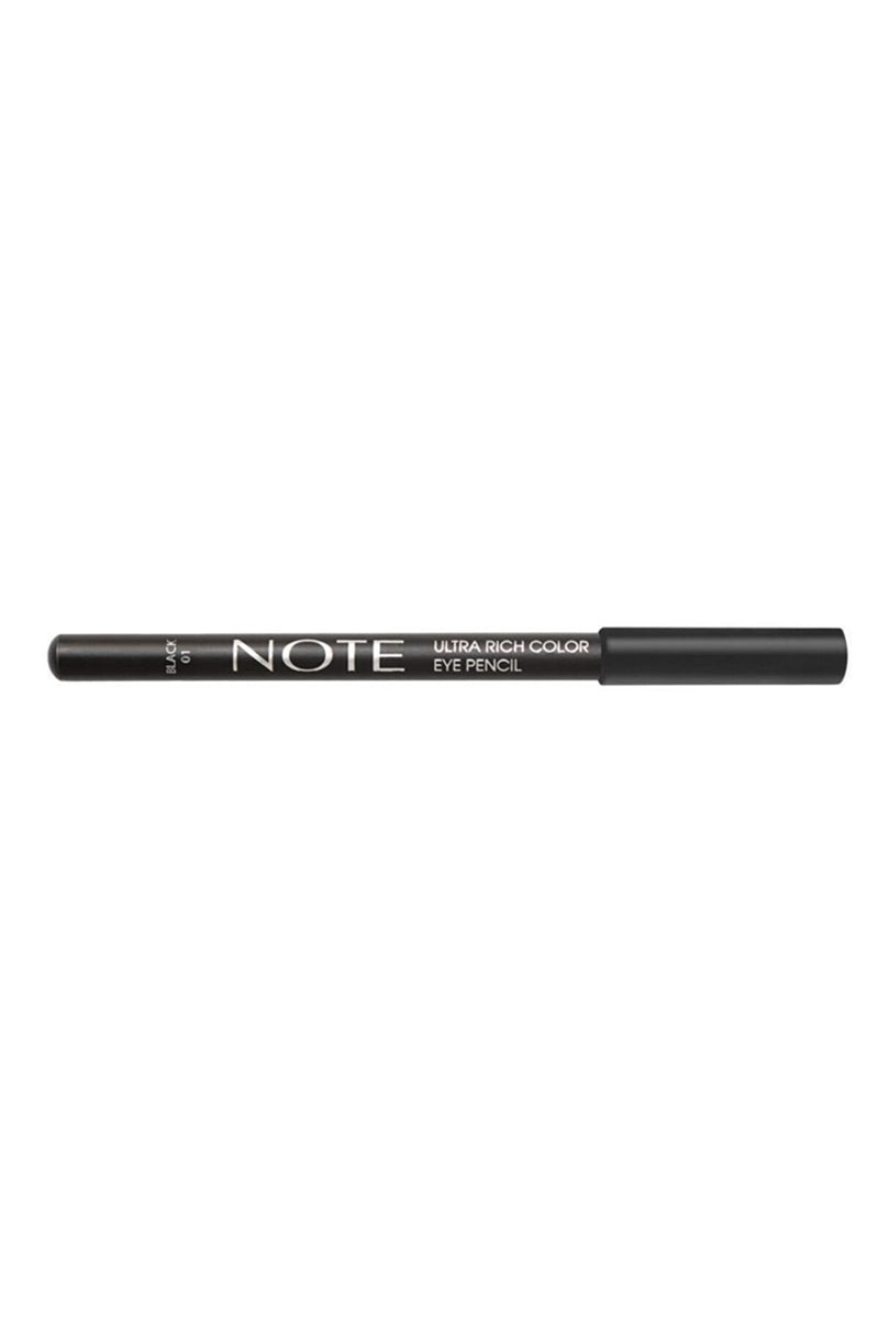 Note Ultra Rich Color Eye Pencil 01 Black – Flavus