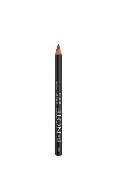 Note Ultra Rich Color Lip Pencil 09 Dried Rose Dudak Kalemi - Nude