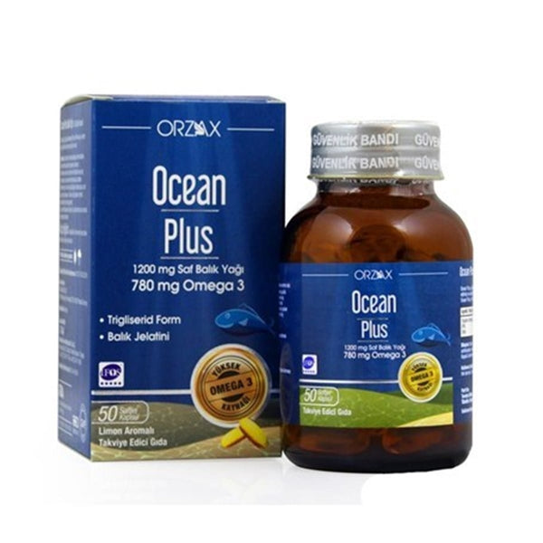Ocean Plus 1200 Mg Saf Balık Yağı (50 Kapsül)