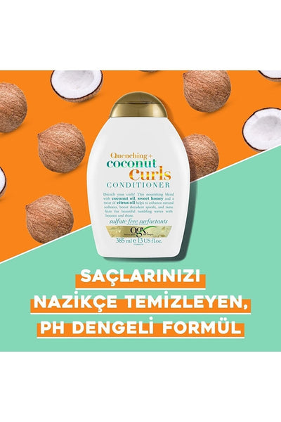 OGX Bukleli Saçlar Için Nemlendirici Coconut Curls Bakım Kremi 385 M