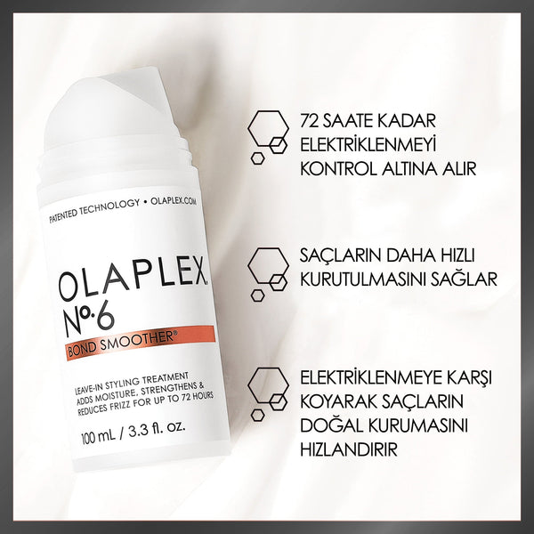 Olaplex No.6 Bağ Yapılandırıcı ve Sakinleştirici Durulanmayan Saç Şekillendirici 100ml