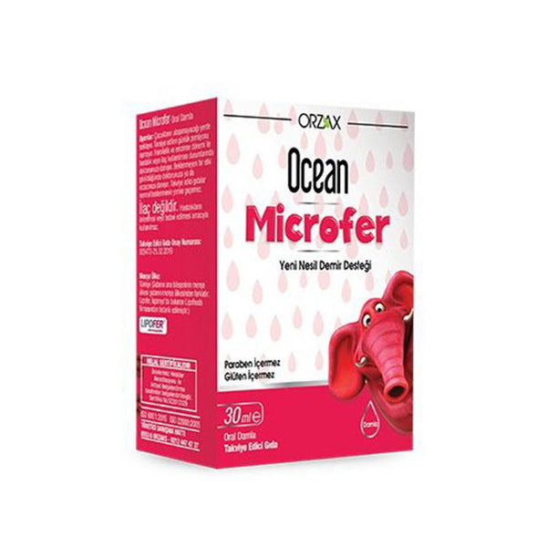 Orzax Ocean Microfer 30 ml Oral Damla