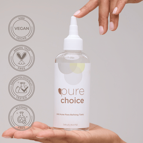 Pure Choice Akne Karşıtı Gözenek Sıkılaştırıcı Tonik 200 ML 
(Salicylic Acid %2)