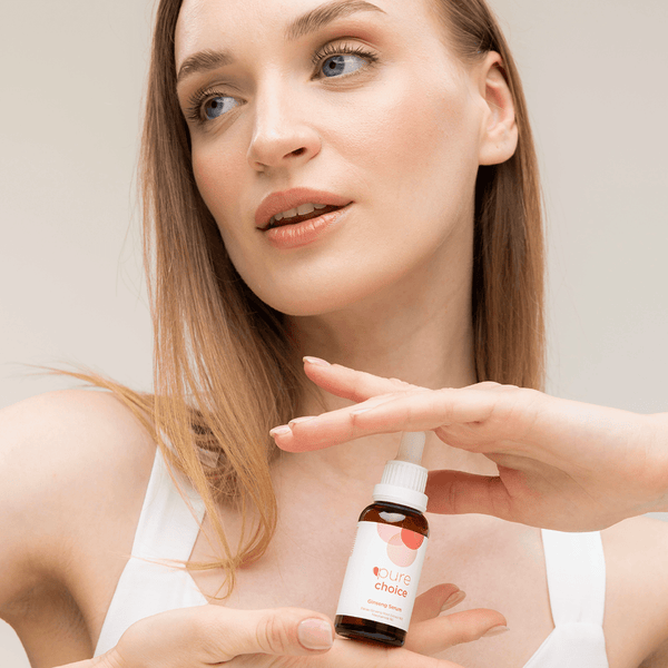 Pure Choice Ginseng Serum 30 Ml Panax Ginseng Root Extract %10 + Niacinamide %5