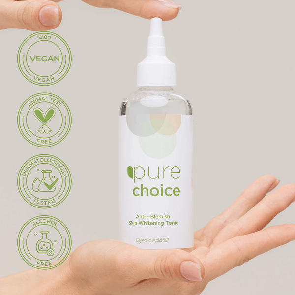 Pure Choice Leke Karşıtı Cilt Beyazlatıcı Tonik 200 ML 
(Glycolic Acid %7)