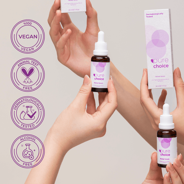 Pure Choice Retinol Serum, 30ml - Yaşlanma Karşıtı ve Yenileyici