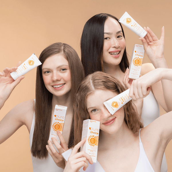 Pure Choice SPF 50+ Güneş Koruyucu Krem, 50ml - Suya Dayanıklı Çok Yüksek Koruma