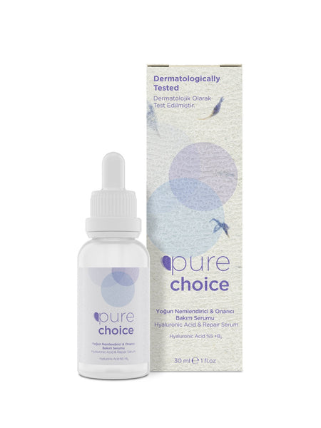 Pure Choice Yoğun Nemlendirici&Onarıcı Bakım Serumu 30 ML 
(Hyaluronik Asit%5 + Panthenol Vitamin B5 %5)